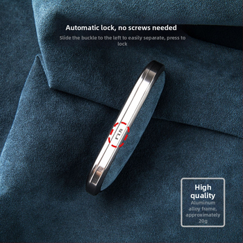 Binpai Alcantara futrola za ključ za Wenjie M9/M8 (24/25 modela) — vrhunski suede završetak, nije prilagodljivo