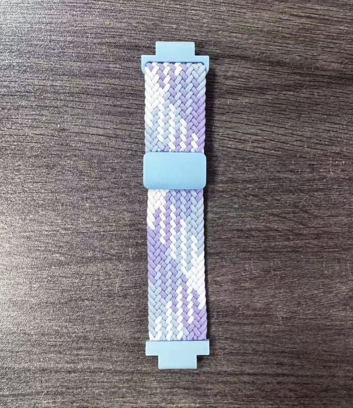 Ремеш за смарт часовник Little Genius, плетен найлонов ремък с магнитно закопчаване, съвместим със Z10/Z9/Z8/Z7/Z6S/Z5Q/D3/Q2A/D2 (Тегло: 10 g; Материал на ремъка: найлонова плитка; Закопчаване: магнитно; Съвместимост: Z10/Z9/Z8/Z7/Z6S/Z5Q/D3/Q2A/D2)