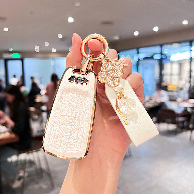 Võtmefob kate Audi A4L, A3/A5/A6L/A8L/Q5L/Q7/TT, TPU, Kõrge kvaliteediga, Bränd Pretty Eight