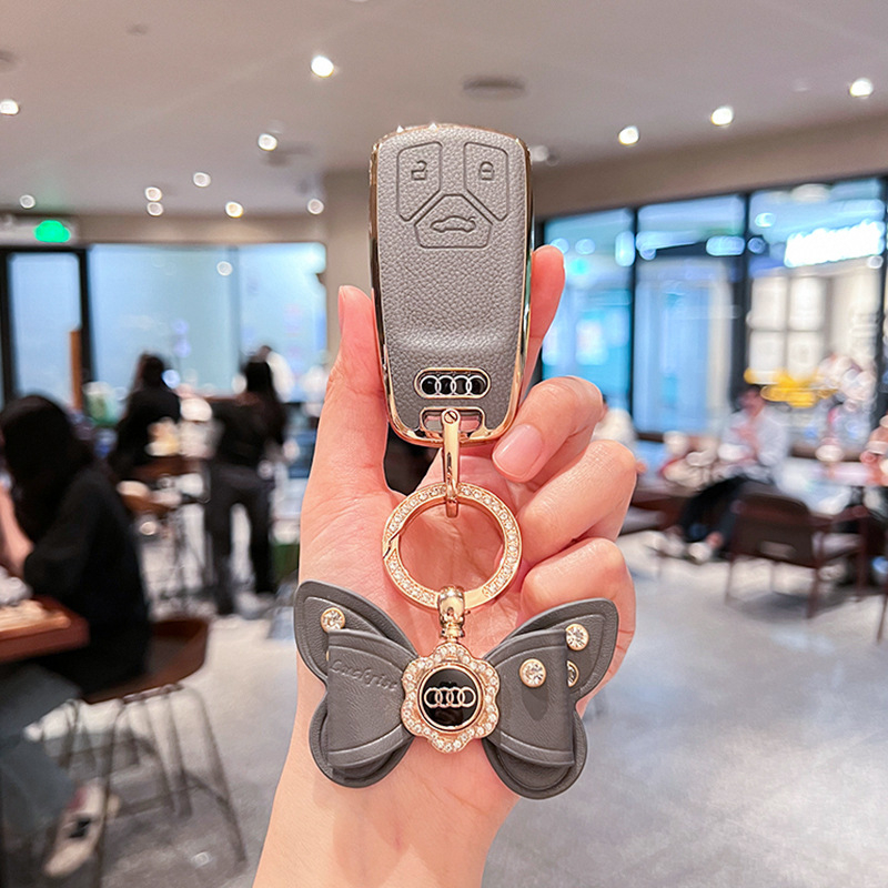 Võtmefob kate Audi A4L, A3/A5/A6L/A8L/Q5L/Q7/TT, TPU, Kõrge kvaliteediga, Bränd Pretty Eight