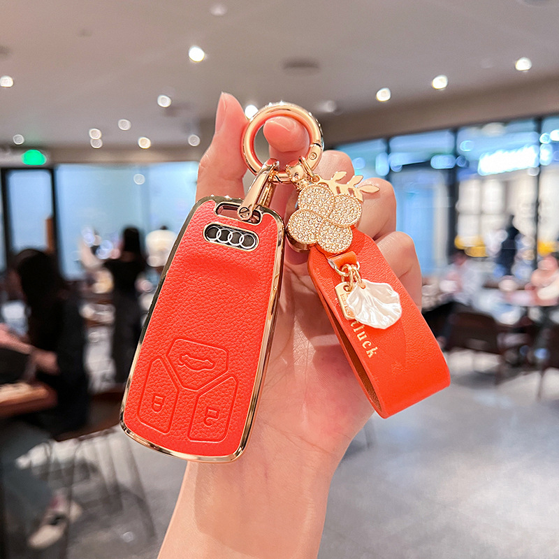 Võtmefob kate Audi A4L, A3/A5/A6L/A8L/Q5L/Q7/TT, TPU, Kõrge kvaliteediga, Bränd Pretty Eight