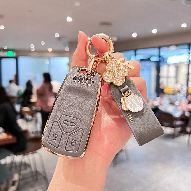 Võtmefob kate Audi A4L, A3/A5/A6L/A8L/Q5L/Q7/TT, TPU, Kõrge kvaliteediga, Bränd Pretty Eight