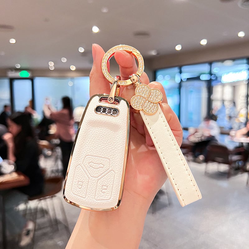 Võtmefob kate Audi A4L, A3/A5/A6L/A8L/Q5L/Q7/TT, TPU, Kõrge kvaliteediga, Bränd Pretty Eight