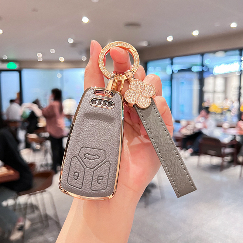 Võtmefob kate Audi A4L, A3/A5/A6L/A8L/Q5L/Q7/TT, TPU, Kõrge kvaliteediga, Bränd Pretty Eight