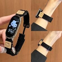 Corduroy каишка за Xiaomi Mi Band 9 — Jinlianfa, зима 2025, минималистичен и универсален стил