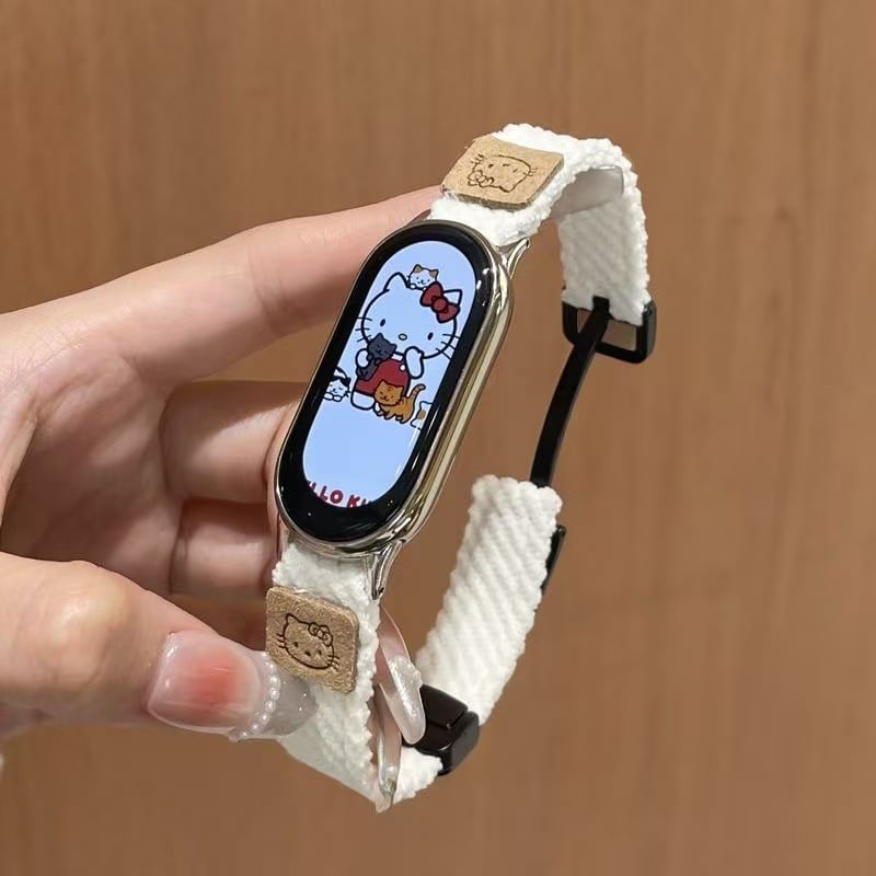 Corduroy каишка за Xiaomi Mi Band 9 — Jinlianfa, зима 2025, минималистичен и универсален стил