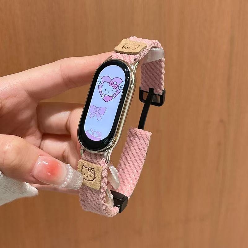 Corduroy каишка за Xiaomi Mi Band 9 — Jinlianfa, зима 2025, минималистичен и универсален стил