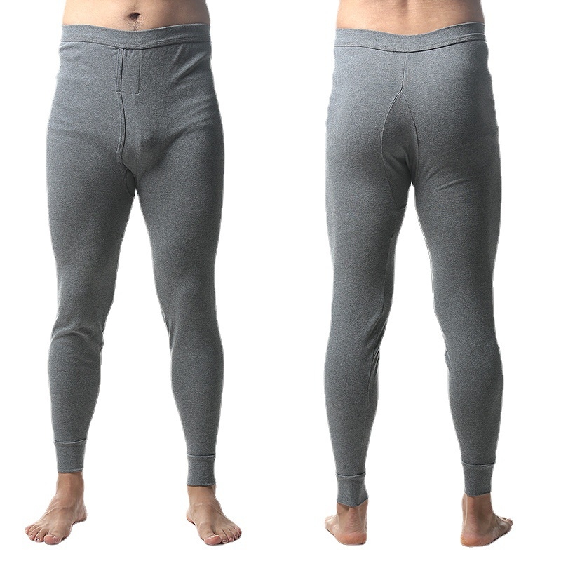 Unisex pamukaste termo hlače - visokoj pojas, debeli materijal 201-250 g/m2, bezšivne, 95-100% pamuk