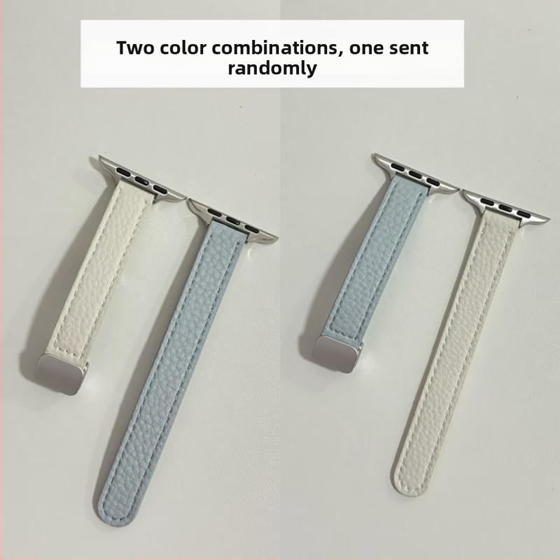 Кожена каишка за часовник Forest Wolf, естествена кожа, магнитно закопчаване, модерен стил