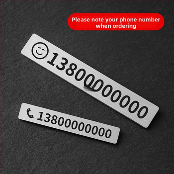 Pagaidāmā stāvvietas numura plāksne automašīnai, metāla rotājums numura pārvietošanai, pielāgošana pieejama; logotipa drukāšana nav iespējama; modelis: sīkāka informācija