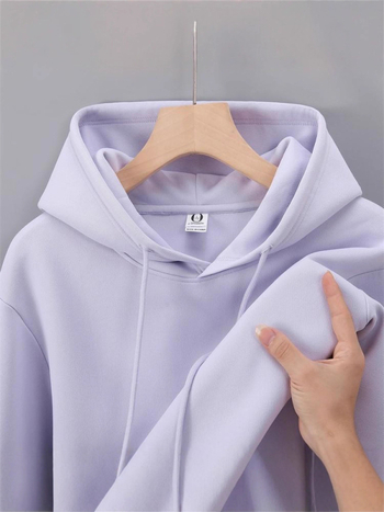 Kapucama suptoj mikina za timske uniforme s izšivkom, 320 g, pamuk 96%+, poliester, trodimenzionalni džepovi