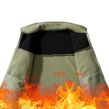 Unisex flīsa jaka – kardigāna stila ar kontrastīgu rakstu, flīsa audums un odere