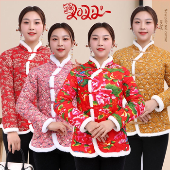 Памучно пухено яке - пълнеж от коприна-памук, Chenille плат, основна тъкан спандекс, Ultra-short дължина, поло яка с пух