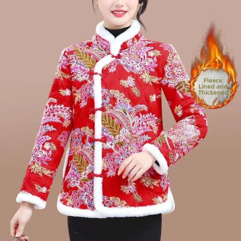 Памучно пухено яке - пълнеж от коприна-памук, Chenille плат, основна тъкан спандекс, Ultra-short дължина, поло яка с пух