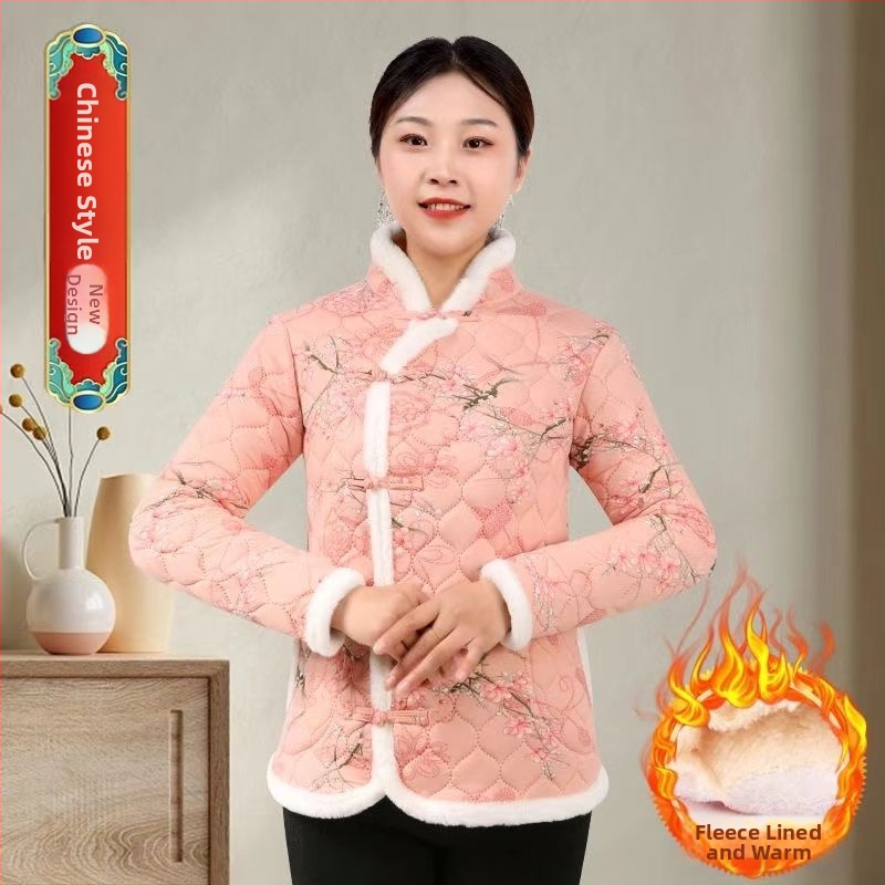 Памучно пухено яке - пълнеж от коприна-памук, Chenille плат, основна тъкан спандекс, Ultra-short дължина, поло яка с пух