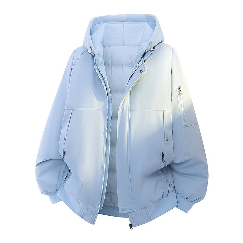 Sovifan Ārējā jaka ar kapuci, kordurojas audums, trušu kažokāds <30%, Ziemas sezona 2025