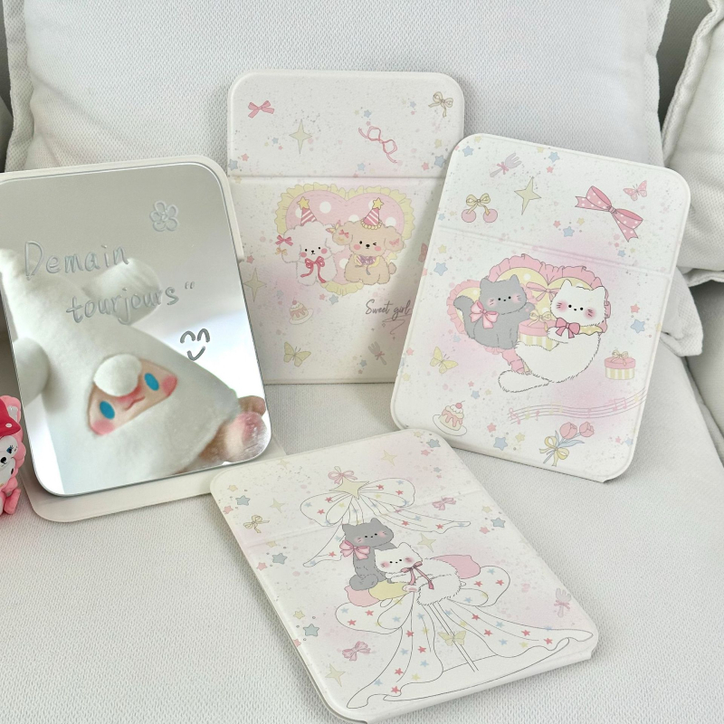 Πτυσσόμενο καθρέφτης μακιγιάζ με πλαίσιο από PU/PS/PVC, γυάλινο φακό, αναδιπλούμενος σχεδιασμός, φορητός, δυνατότητα εκτύπωσης λογότυπου