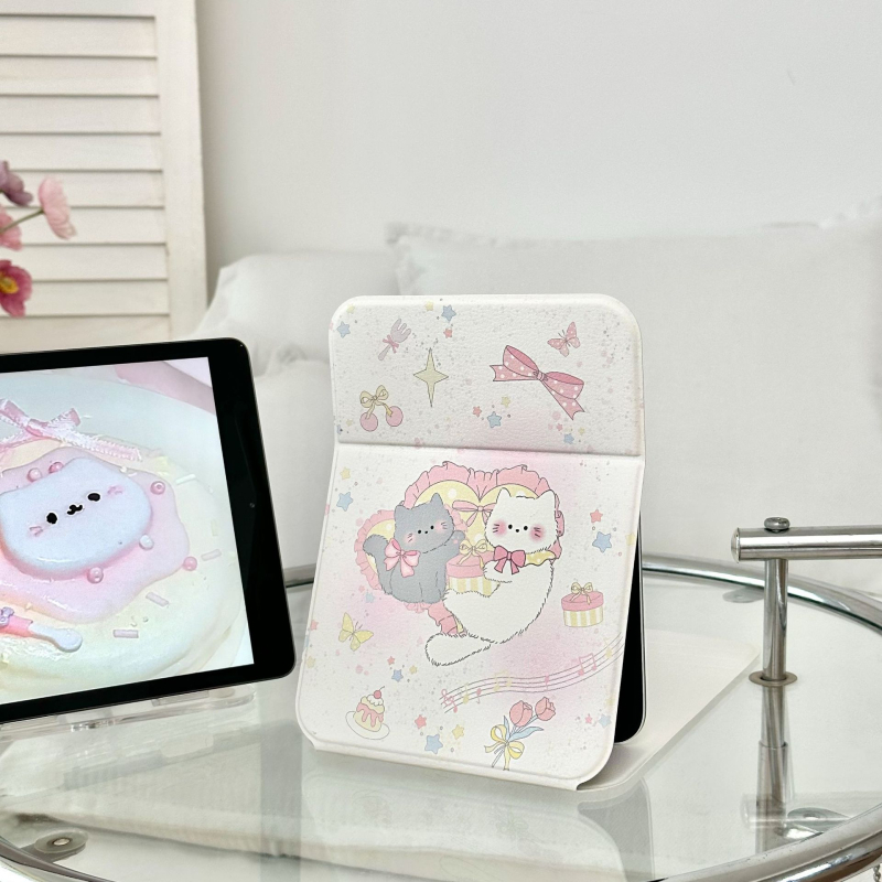 Πτυσσόμενο καθρέφτης μακιγιάζ με πλαίσιο από PU/PS/PVC, γυάλινο φακό, αναδιπλούμενος σχεδιασμός, φορητός, δυνατότητα εκτύπωσης λογότυπου