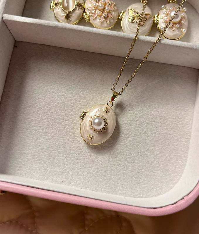 Vask kaelakee retrostiiliga, elektroplating, kaal 9 g