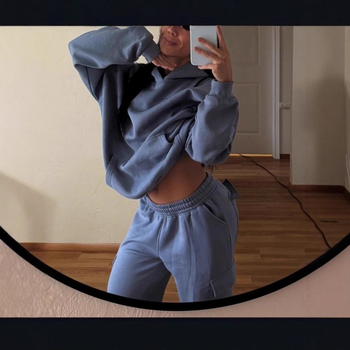 Naiste cargo püksid fleece-voodriga – sirge lõige, kõrge vöö, orgaanilise puuvillasegu, mikroelastsus, sügis 2025