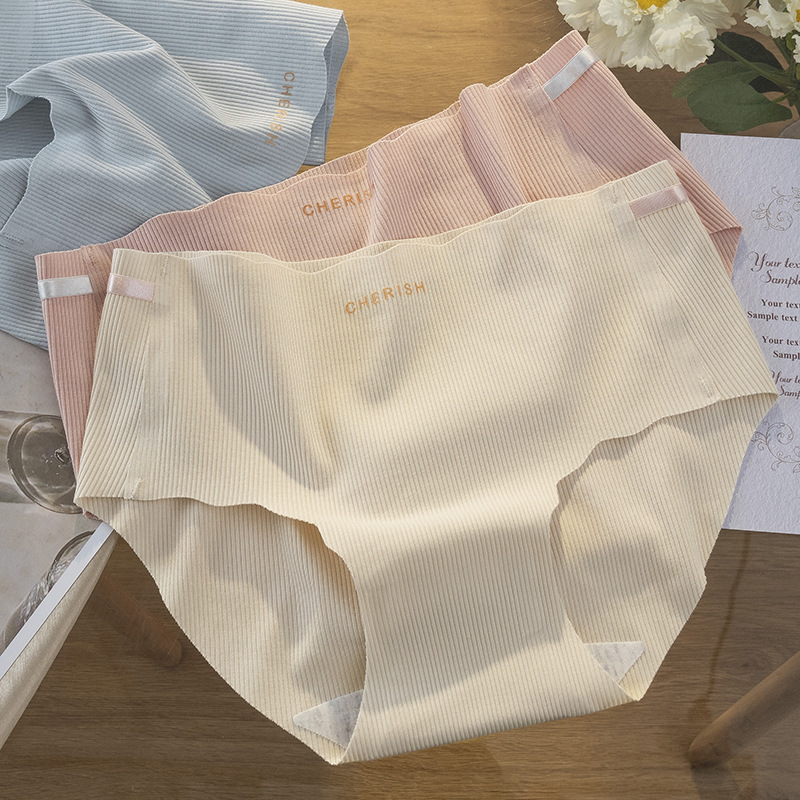 Ženské bavlnené nohavičky s nízkym pásom, rib pletenina, bez viditeľných švov, priedušné, neviditeľné, antibakteriálne, podšívka rozkroku 95–100% bavlna