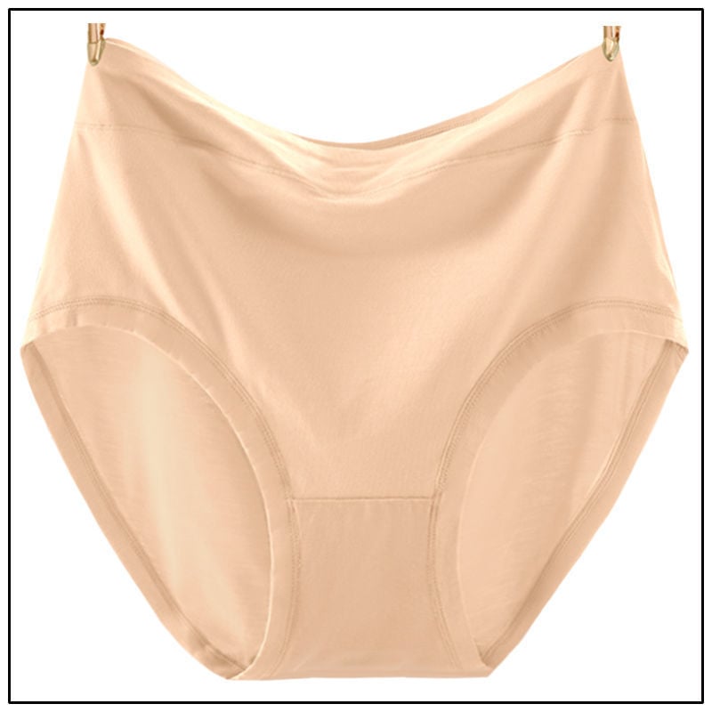 Naiste Modal kõrge taljega püksid, hingav kudum, ühtlane värv, peamine kangas 90–95% viskoos, kroti vooder Modal