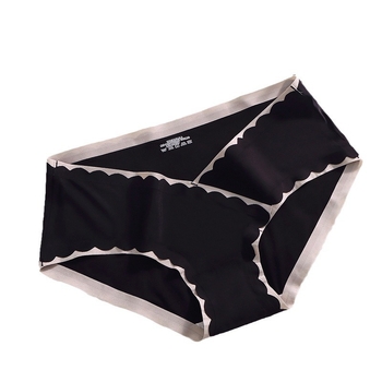 Ice Silk naiste alus, puuvillane vooder, keskmise vöökoht, õmblusteta istuvus, kõhu tugi