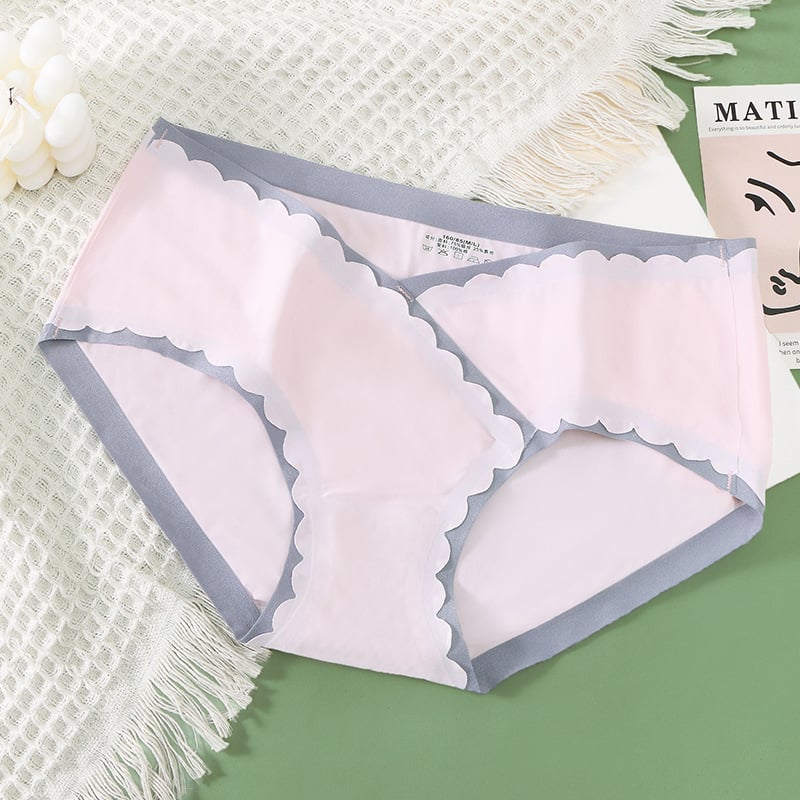 Ice Silk naiste alus, puuvillane vooder, keskmise vöökoht, õmblusteta istuvus, kõhu tugi