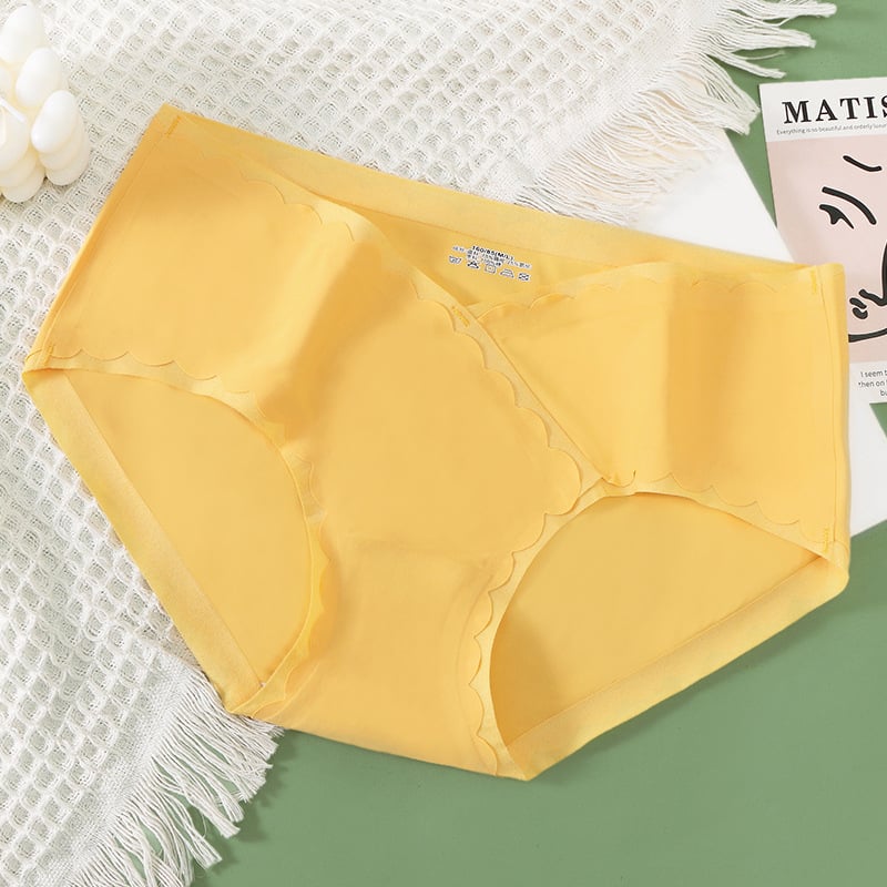 Ice Silk naiste alus, puuvillane vooder, keskmise vöökoht, õmblusteta istuvus, kõhu tugi