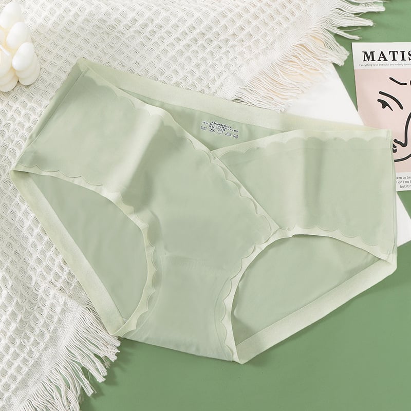 Ice Silk naiste alus, puuvillane vooder, keskmise vöökoht, õmblusteta istuvus, kõhu tugi