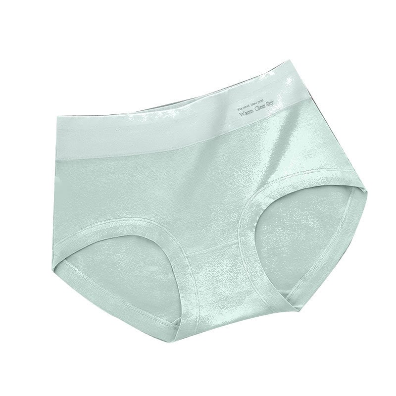 Naiste puuvillased aluspüksid, keskmise talje, hingavad, nähtavate õmblusteta, puuvillane intiimsoon, ühevärvilised, 90–95% puuvillast