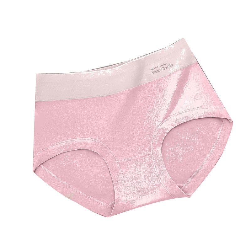 Naiste puuvillased aluspüksid, keskmise talje, hingavad, nähtavate õmblusteta, puuvillane intiimsoon, ühevärvilised, 90–95% puuvillast