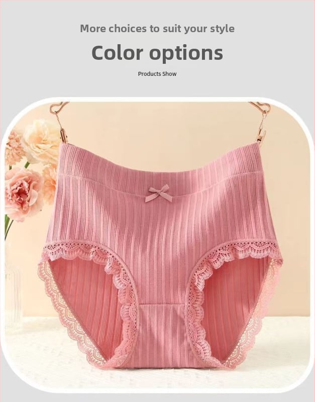 Naiste puuvillased aluspüksid kõrge vöökoht, kõhu kujundamiseks, hingav rib-knit materjal, puuvillane vooder