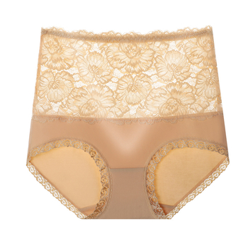 Puuvillased naiste aluspüksid kõrge talje, õmblusteta – 100% puuvillane vooder; hingavad, nähtamatud, antibakteriaalsed