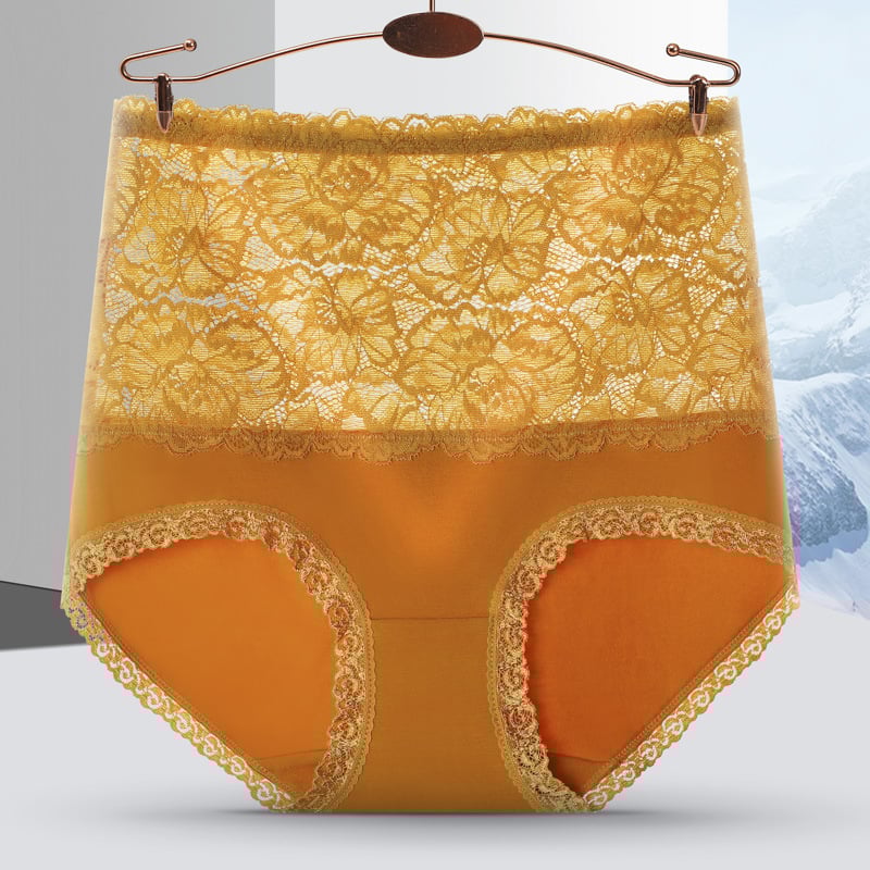 Puuvillased naiste aluspüksid kõrge talje, õmblusteta – 100% puuvillane vooder; hingavad, nähtamatud, antibakteriaalsed