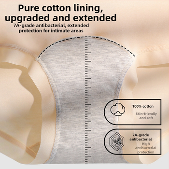 Naistele antibakteriaalsed modalist aluspesud keskmise talje, hingavad