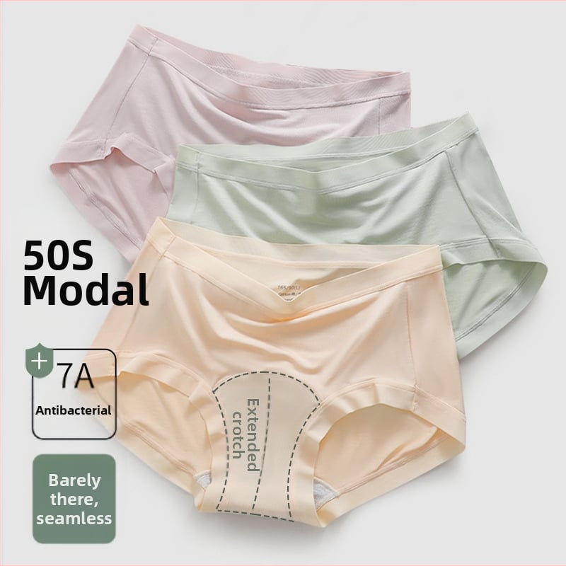 Naistele antibakteriaalsed modalist aluspesud keskmise talje, hingavad