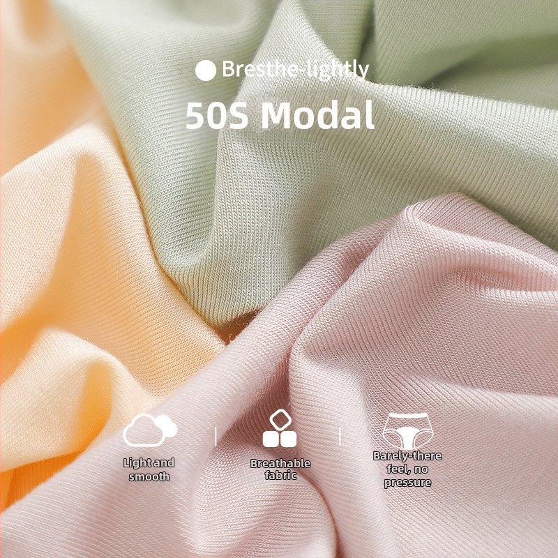 Naistele antibakteriaalsed modalist aluspesud keskmise talje, hingavad