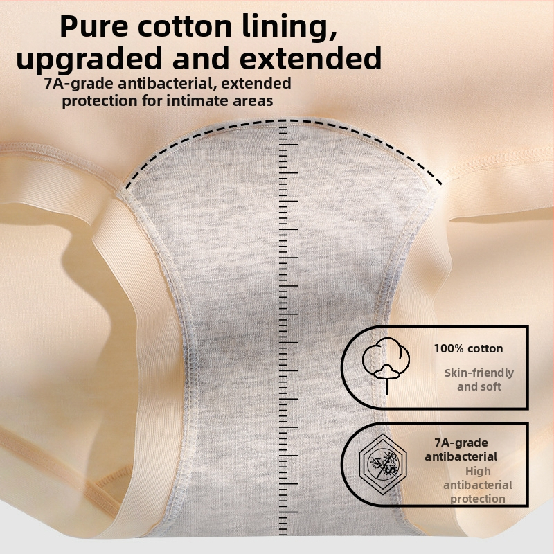 Naistele antibakteriaalsed modalist aluspesud keskmise talje, hingavad