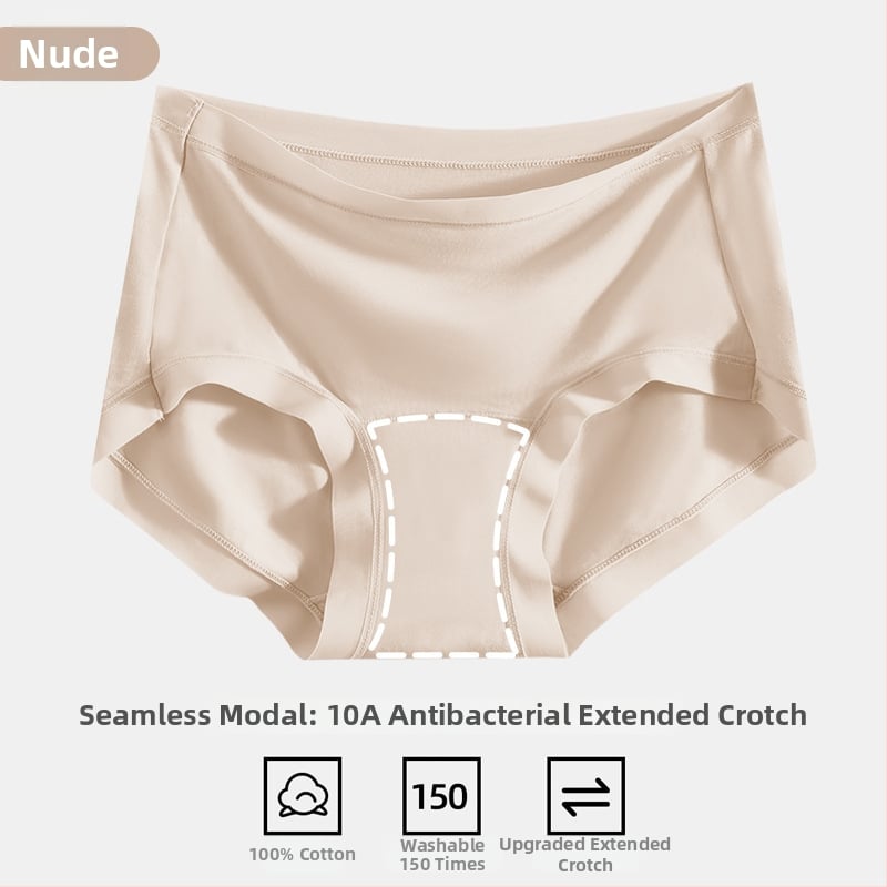 Naistele antibakteriaalsed modalist aluspesud keskmise talje, hingavad