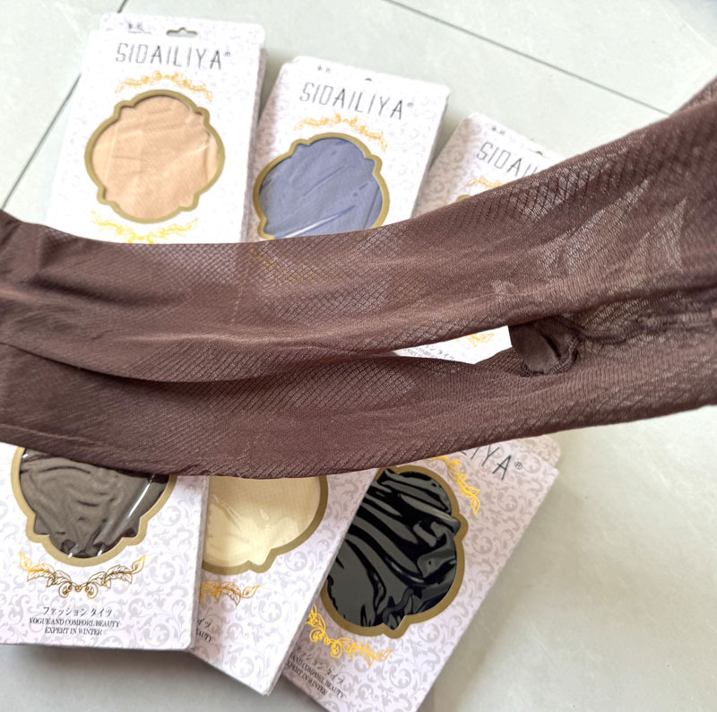 SIDAILIYA Γυναικείες λεπτές καλσόν, διαπνέον, με twill μοτίβο, αόρατο φινίρισμα, απορροφά τον ιδρώτα