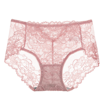 Mežģīņu apakšveļa meitenēm ar vidēju jostas līmeni, neilona audums 90–95%, kokvilnas ieliktnis starp kājām, antibakteriāls, elpojošs