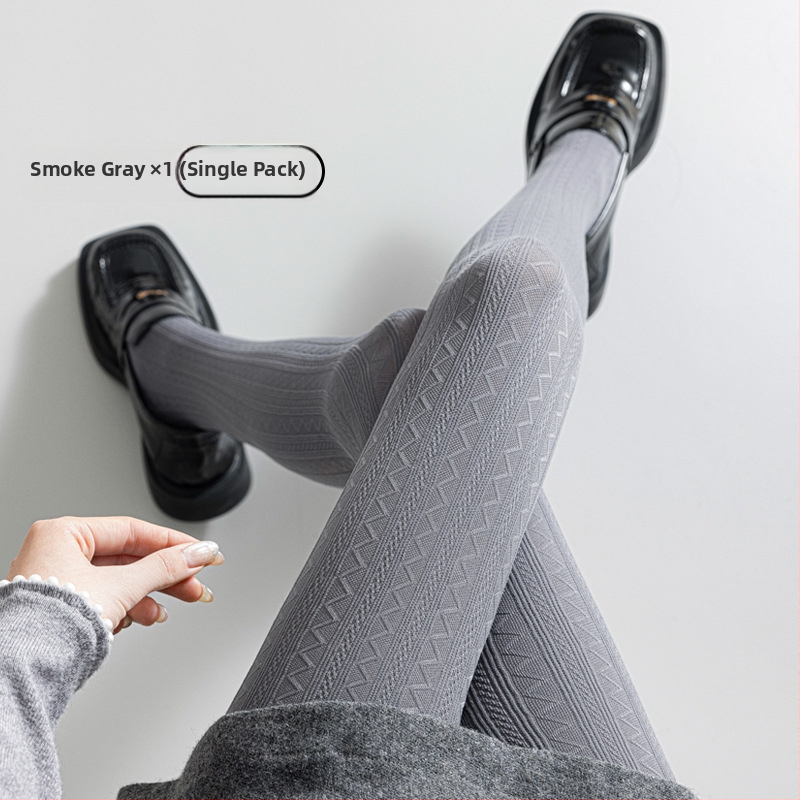 Női harisnya kockás mintával – közepes vastagságú, nylon 80–90%, fenékemelés, légáteresztő, formázó lábak