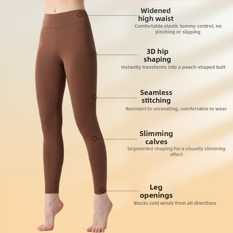 Ženske base layer hlače od modala, 80–90% modal, debljina 181–200 g/m², jednovrstan sloj, jednobojne