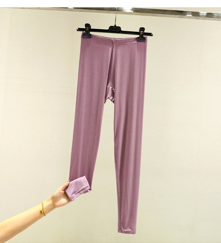 Naiste õhukesed modal-leginsid, õmblusteta, kõrge vöökoht, jooga, 80–90% modaal