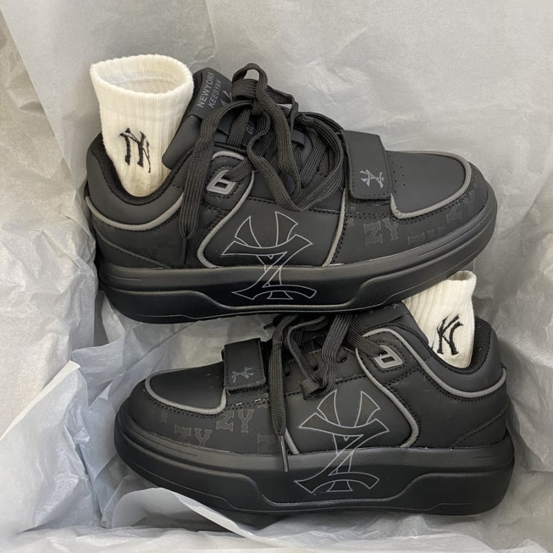 Unisex board jalanõud, PU ülemine, madal profiil, paks tald, nöörid, kevadine igapäevane sportjalanõud