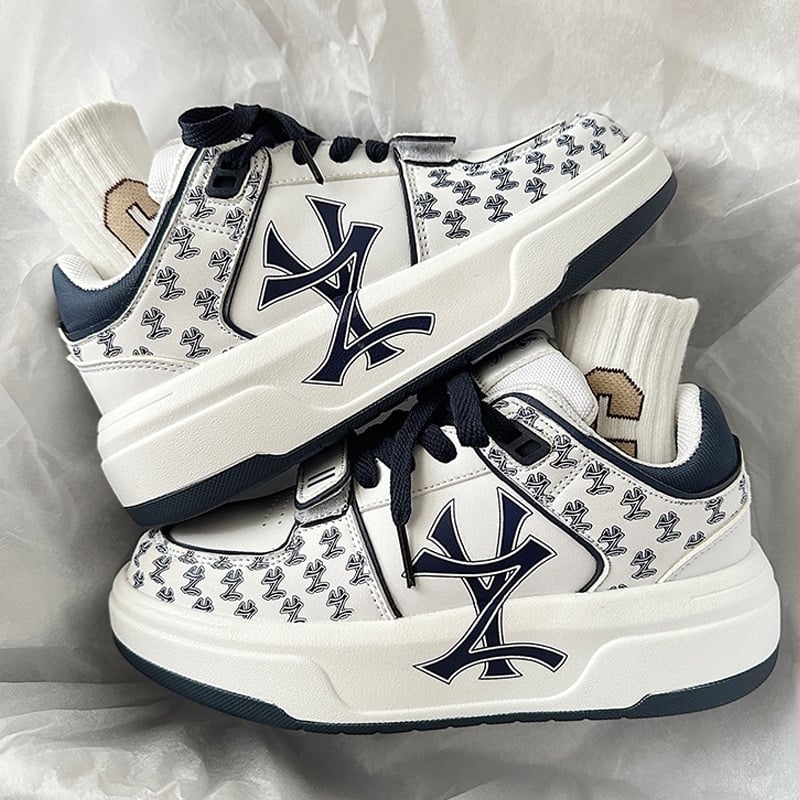 Unisex board jalanõud, PU ülemine, madal profiil, paks tald, nöörid, kevadine igapäevane sportjalanõud