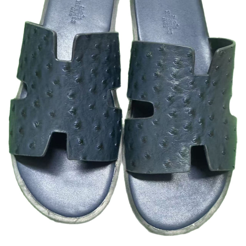 Muške japanke, gornji dio od gume, potplat od gume, ležerni stil, proljeće 2025 izdanje