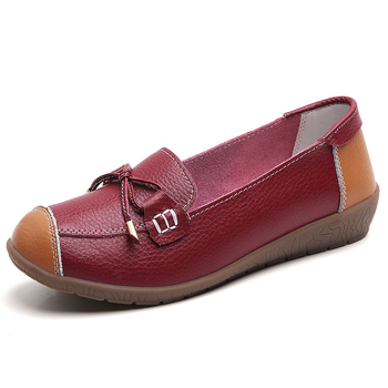 Loaferice casual, gornji dio od split teleće kože, okrugli vrh, klinasti potplat 3-5 cm