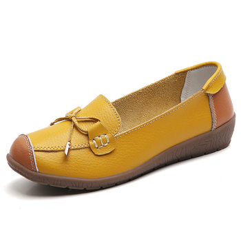 Loaferice casual, gornji dio od split teleće kože, okrugli vrh, klinasti potplat 3-5 cm